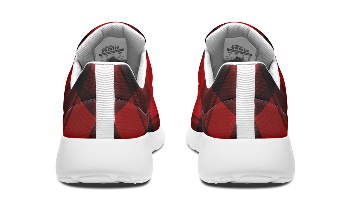 Toffee Apple Plaid Sneakers