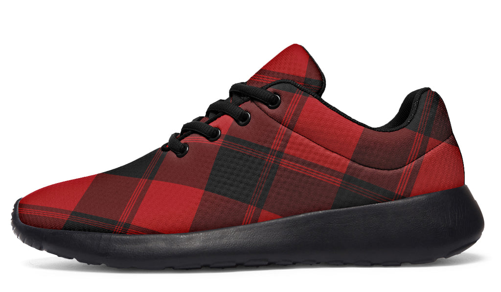 Toffee Apple Plaid Sneakers