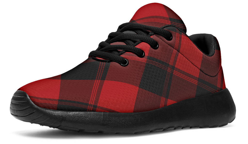 Toffee Apple Plaid Sneakers