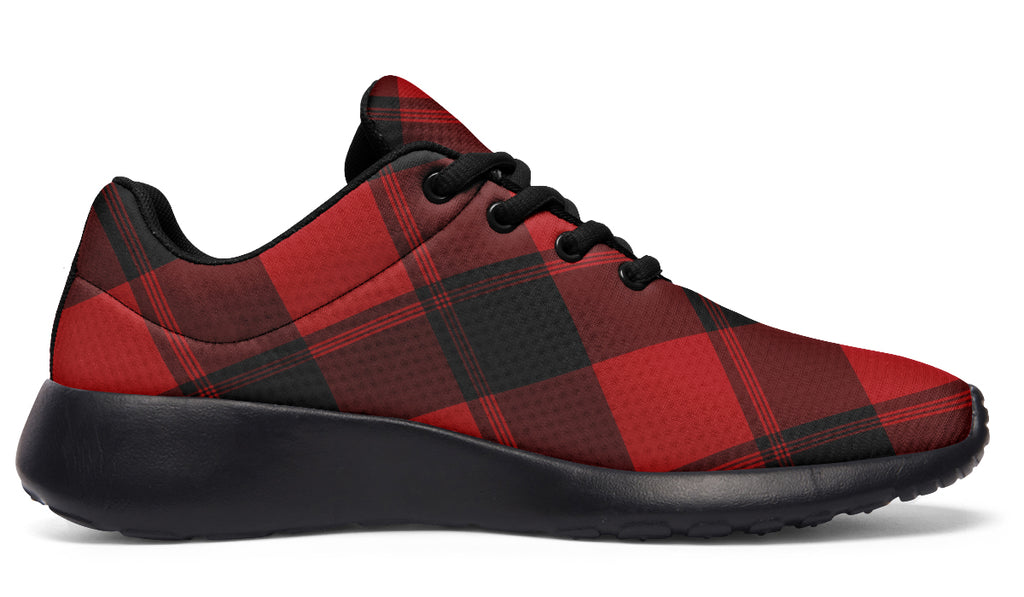Toffee Apple Plaid Sneakers