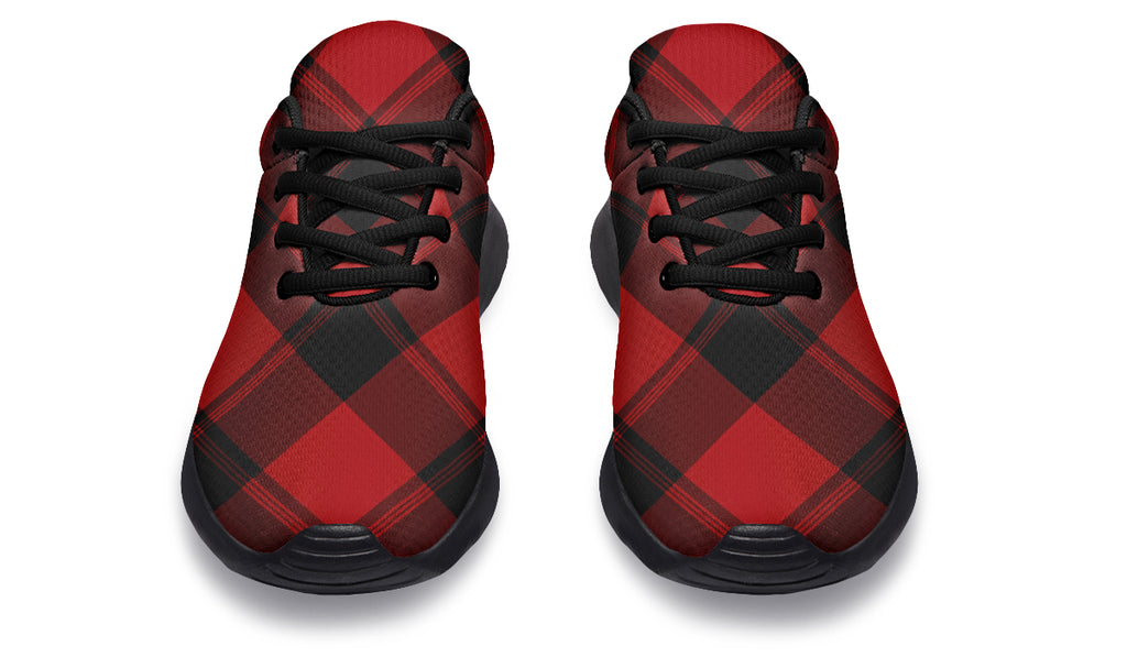Toffee Apple Plaid Sneakers