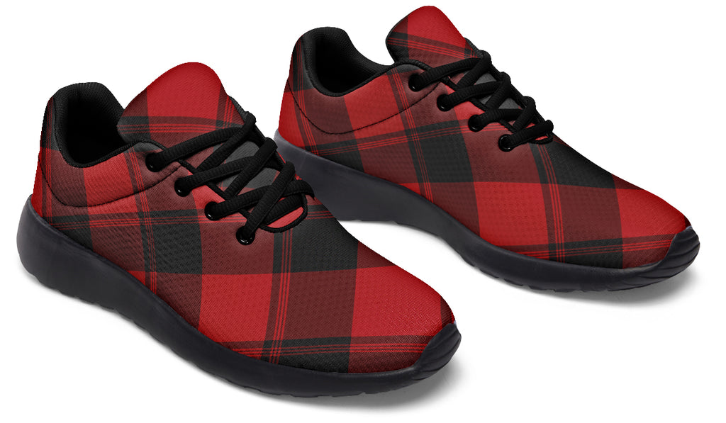 Toffee Apple Plaid Sneakers