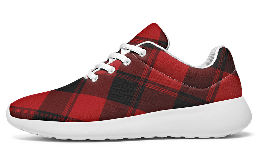 Toffee Apple Plaid Sneakers