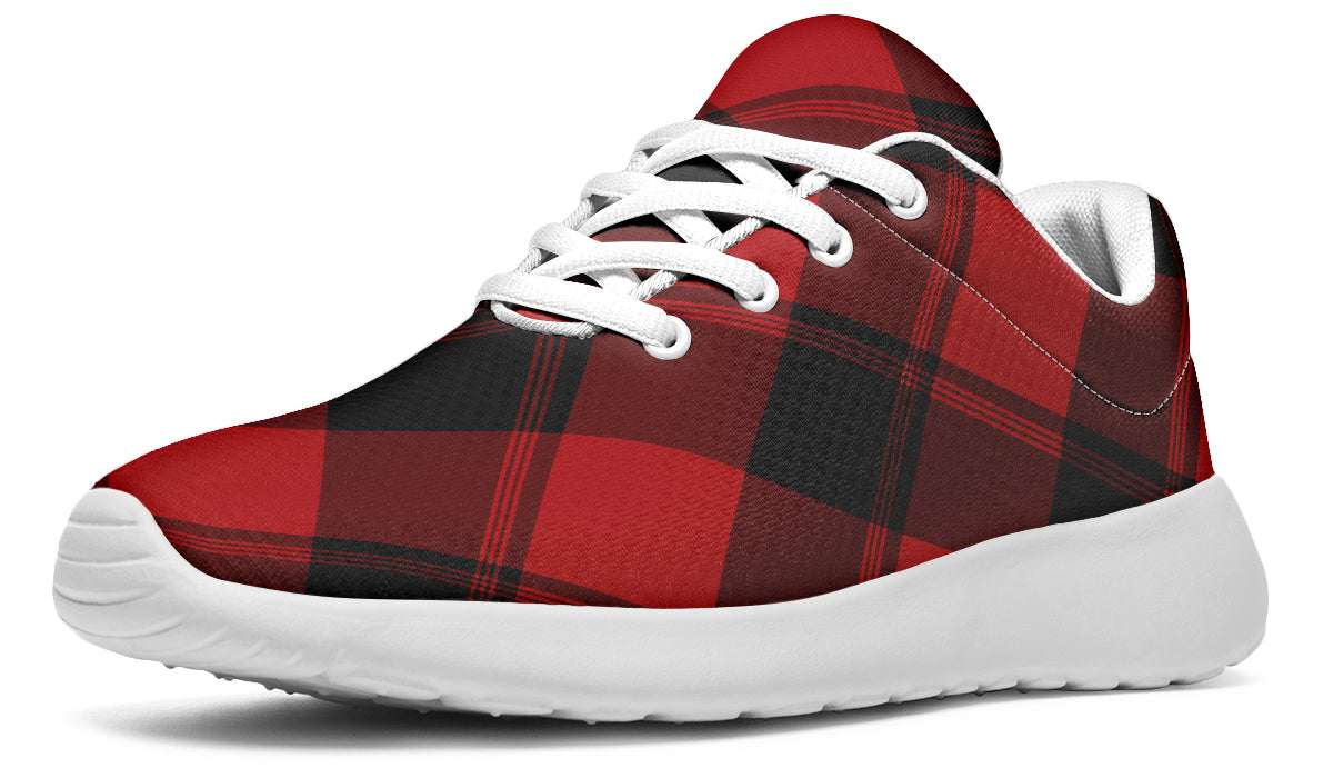 Toffee Apple Plaid Sneakers