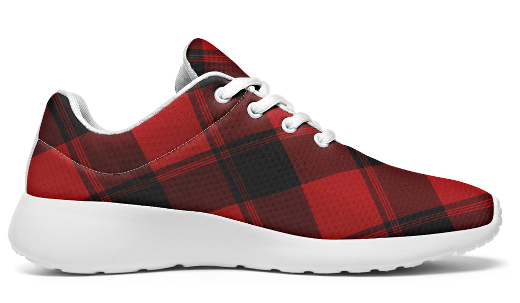 Toffee Apple Plaid Sneakers