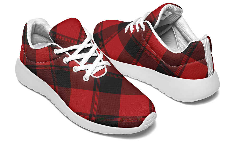 Toffee Apple Plaid Sneakers
