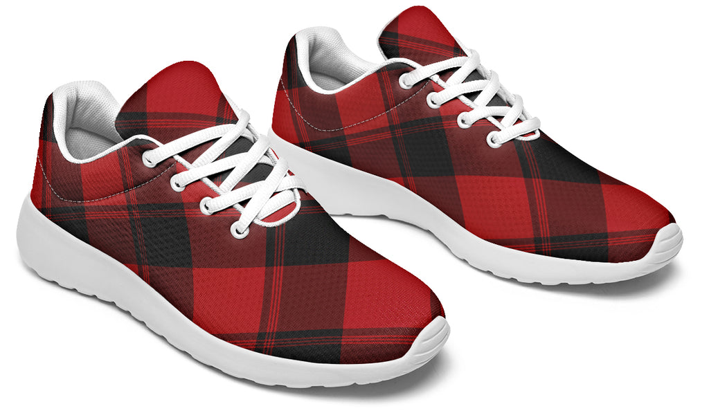 Toffee Apple Plaid Sneakers