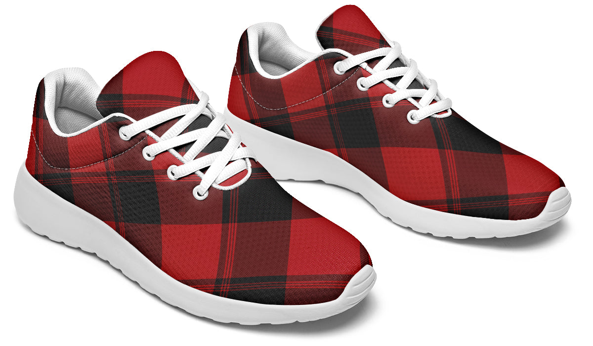 Toffee Apple Plaid Sneakers