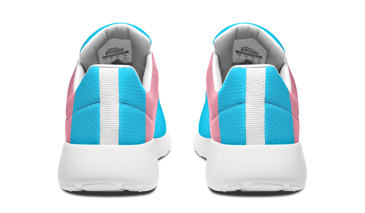 Trans Flag Sneakers - Offbeat Sweetie