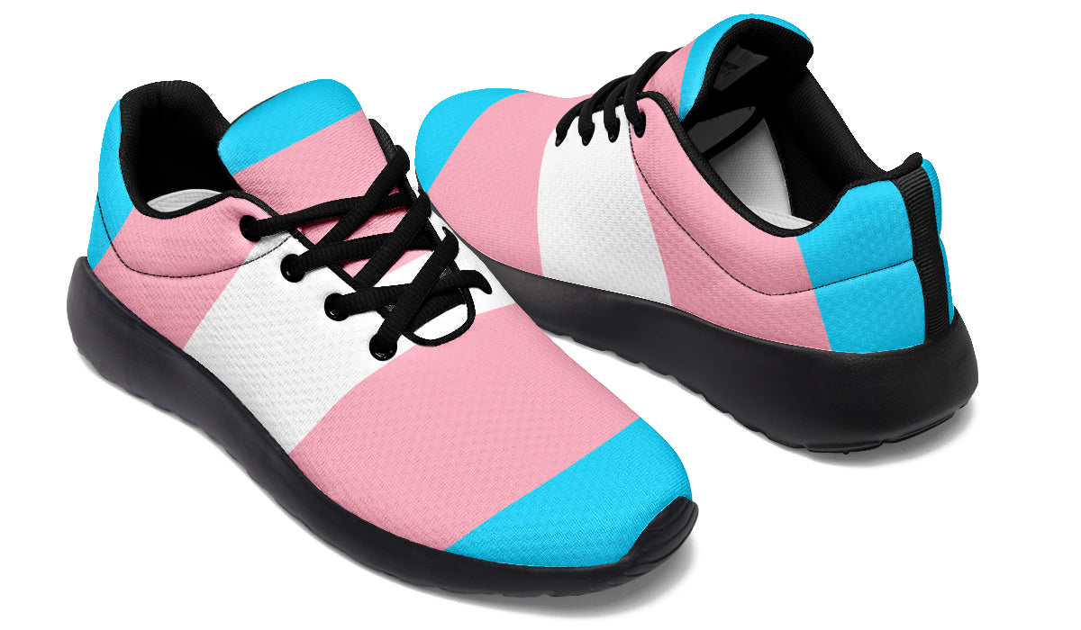 Trans Flag Sneakers - Offbeat Sweetie