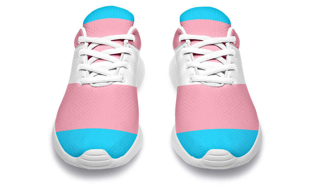Trans Flag Sneakers - Offbeat Sweetie