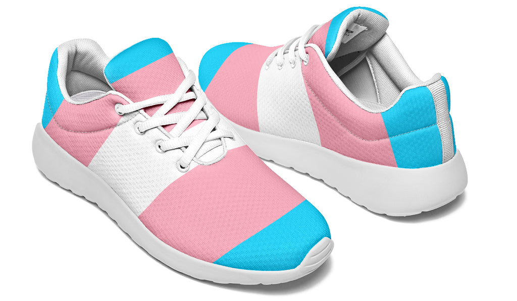 Trans Flag Sneakers - Offbeat Sweetie