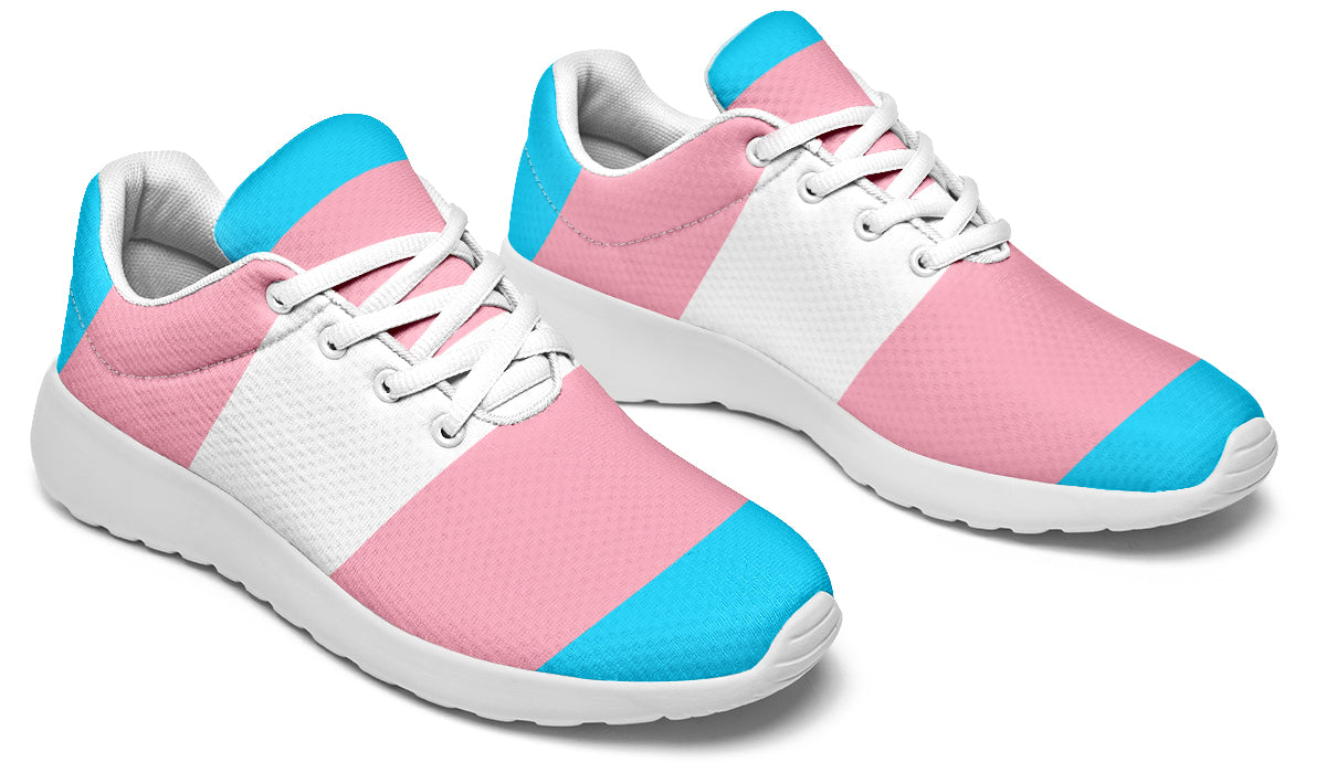 Trans Flag Sneakers - Offbeat Sweetie