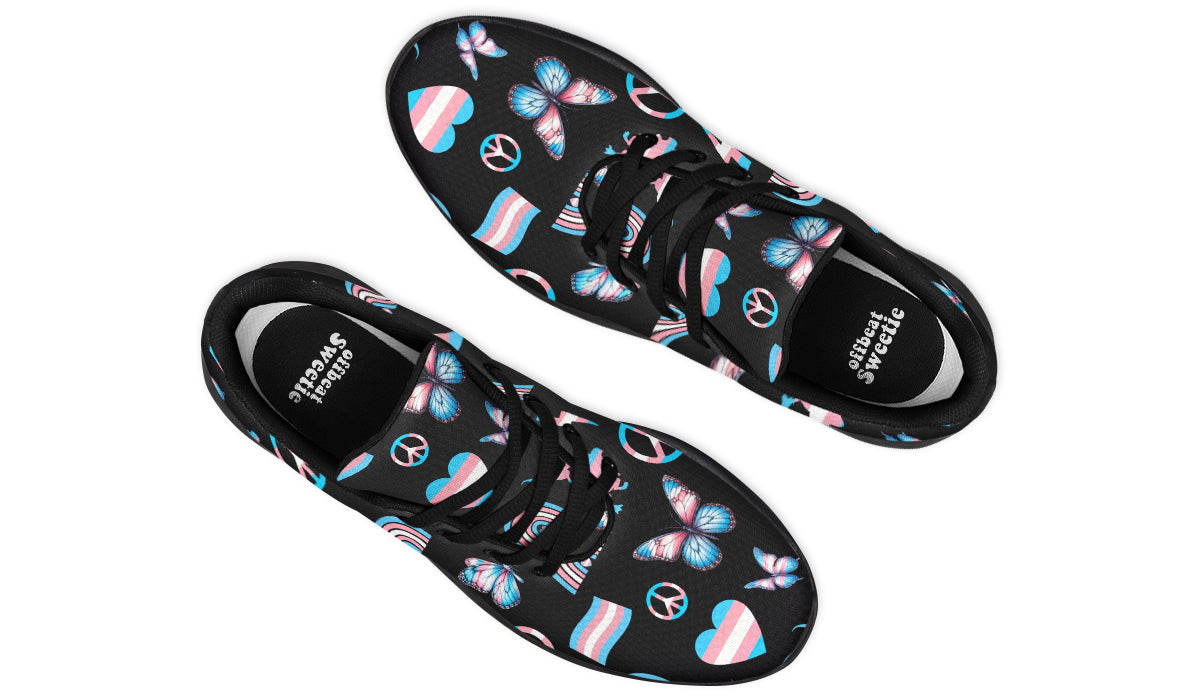 Trans Love Sneakers - Offbeat Sweetie