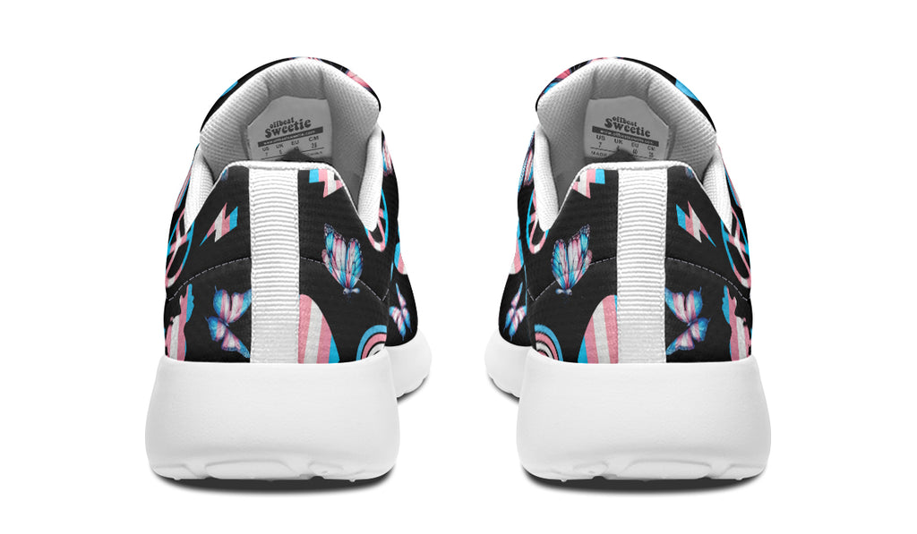 Trans Love Sneakers - Offbeat Sweetie