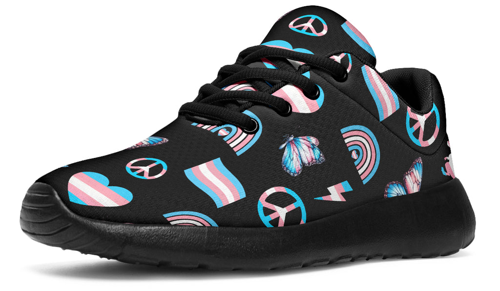 Trans Love Sneakers - Offbeat Sweetie