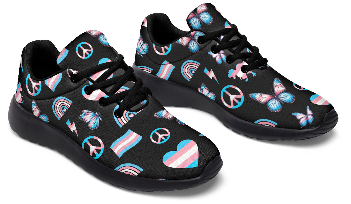 Trans Love Sneakers - Offbeat Sweetie