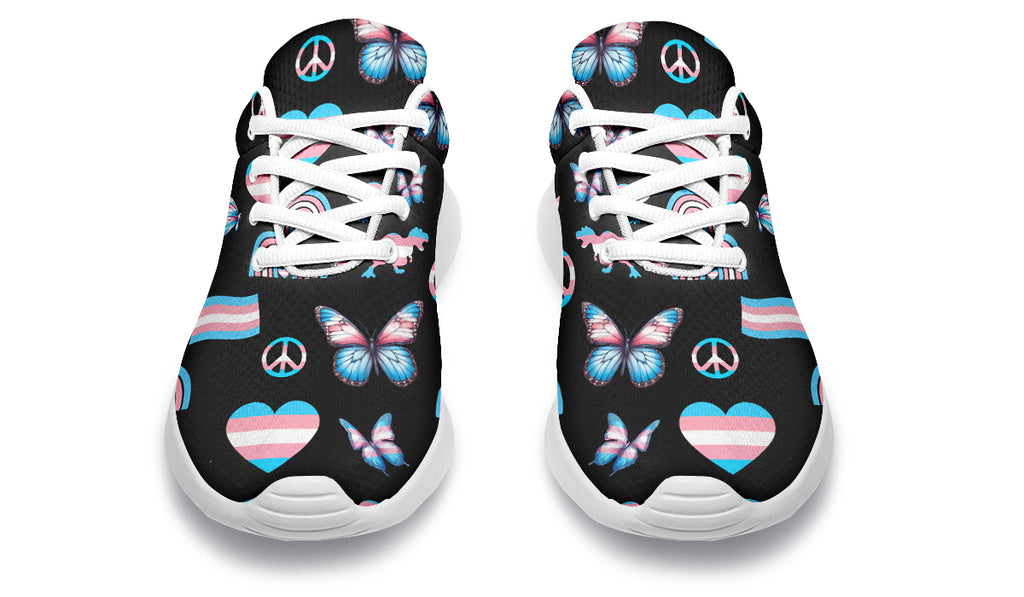 Trans Love Sneakers - Offbeat Sweetie