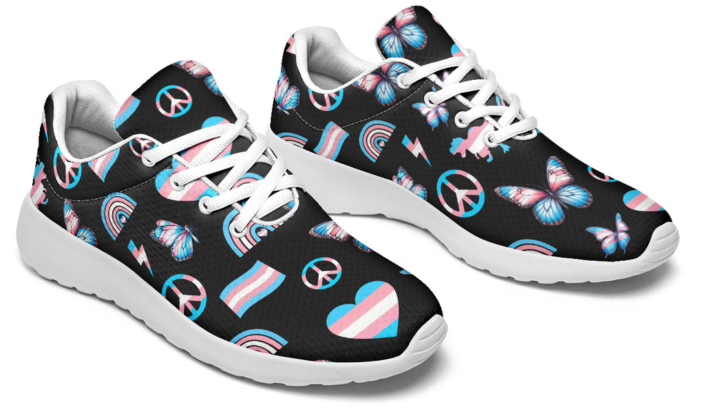 Trans Love Sneakers - Offbeat Sweetie