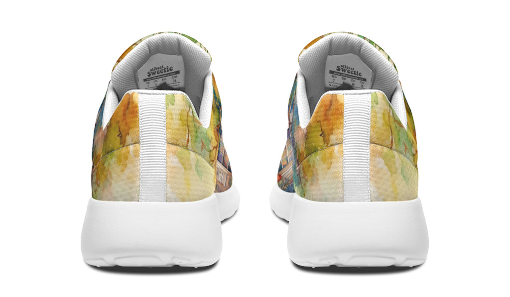 Tree Library Sneakers - Offbeat Sweetie