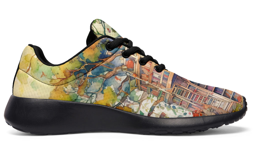 Tree Library Sneakers - Offbeat Sweetie