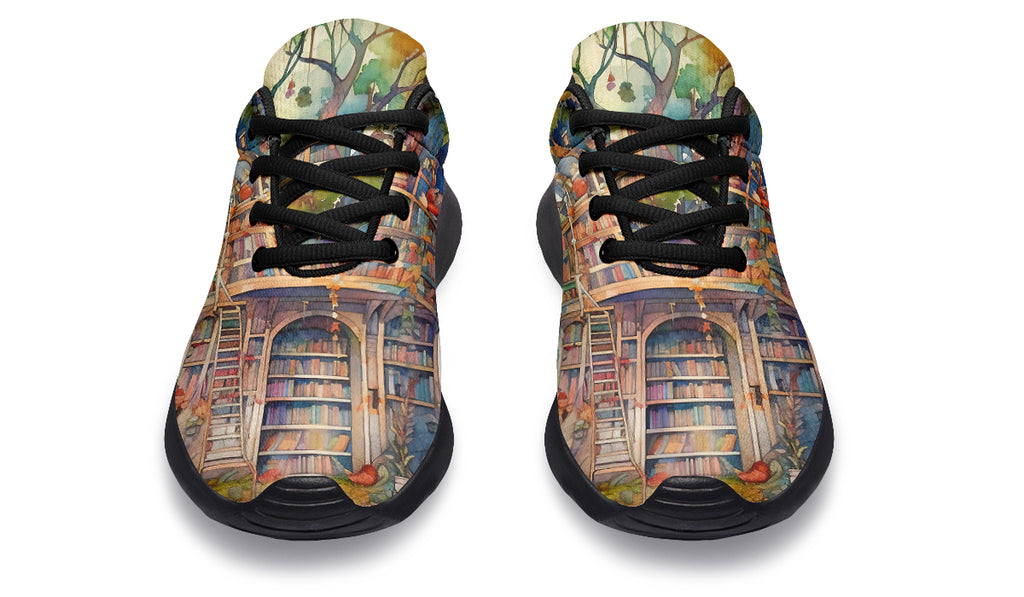 Tree Library Sneakers - Offbeat Sweetie