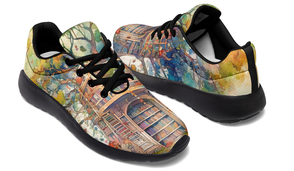 Tree Library Sneakers - Offbeat Sweetie
