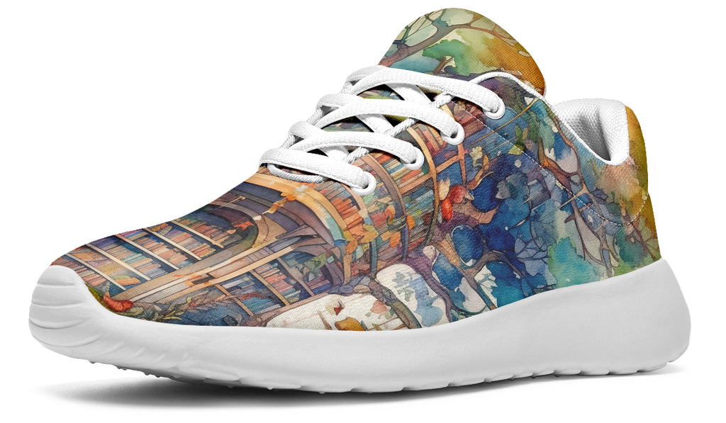 Tree Library Sneakers - Offbeat Sweetie