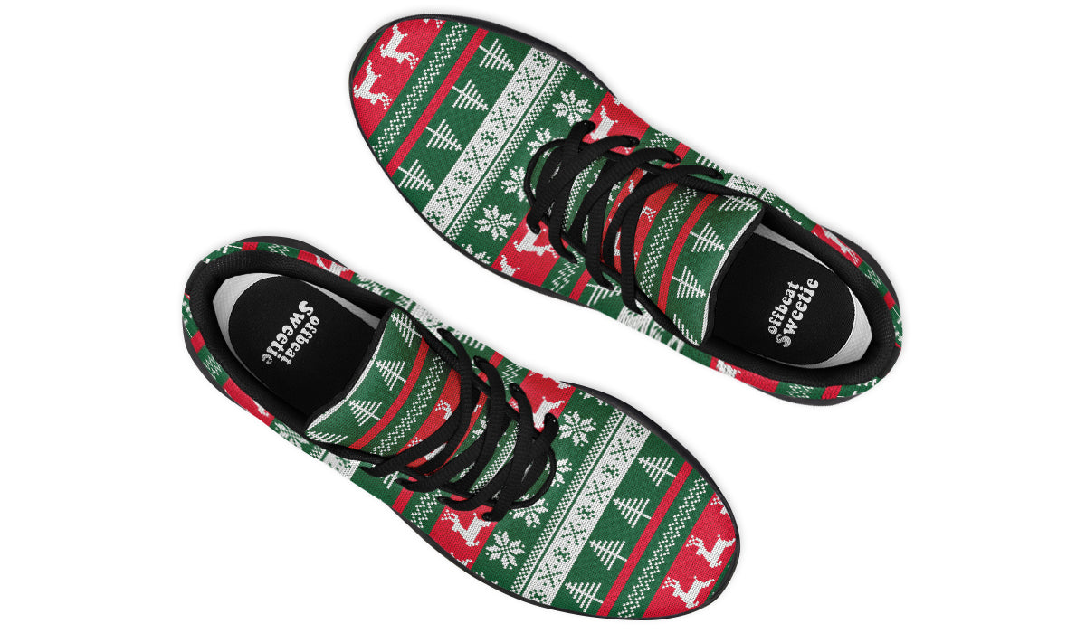 Ugly Christmas Sneakers - Offbeat Sweetie