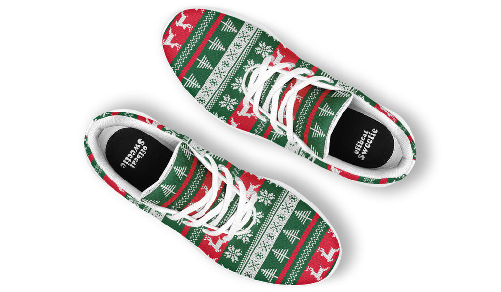 Ugly Christmas Sneakers - Offbeat Sweetie