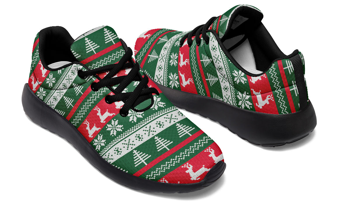 Ugly Christmas Sneakers - Offbeat Sweetie