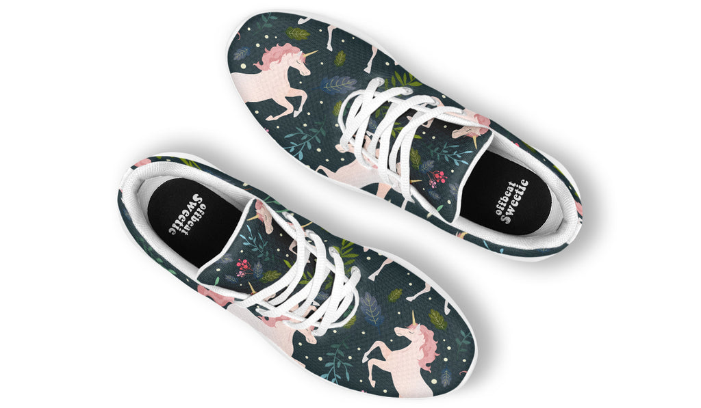 Unicorn Garden Sneakers - Offbeat Sweetie