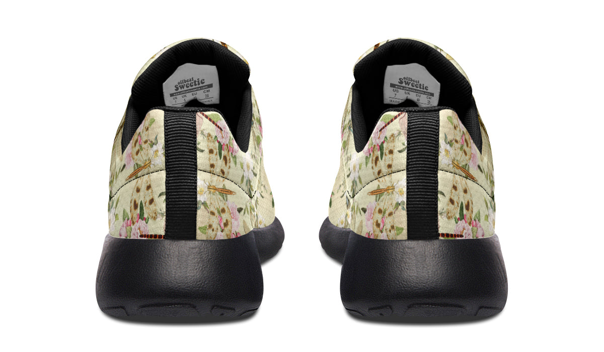 Vintage Dragonflies Sneakers - Offbeat Sweetie