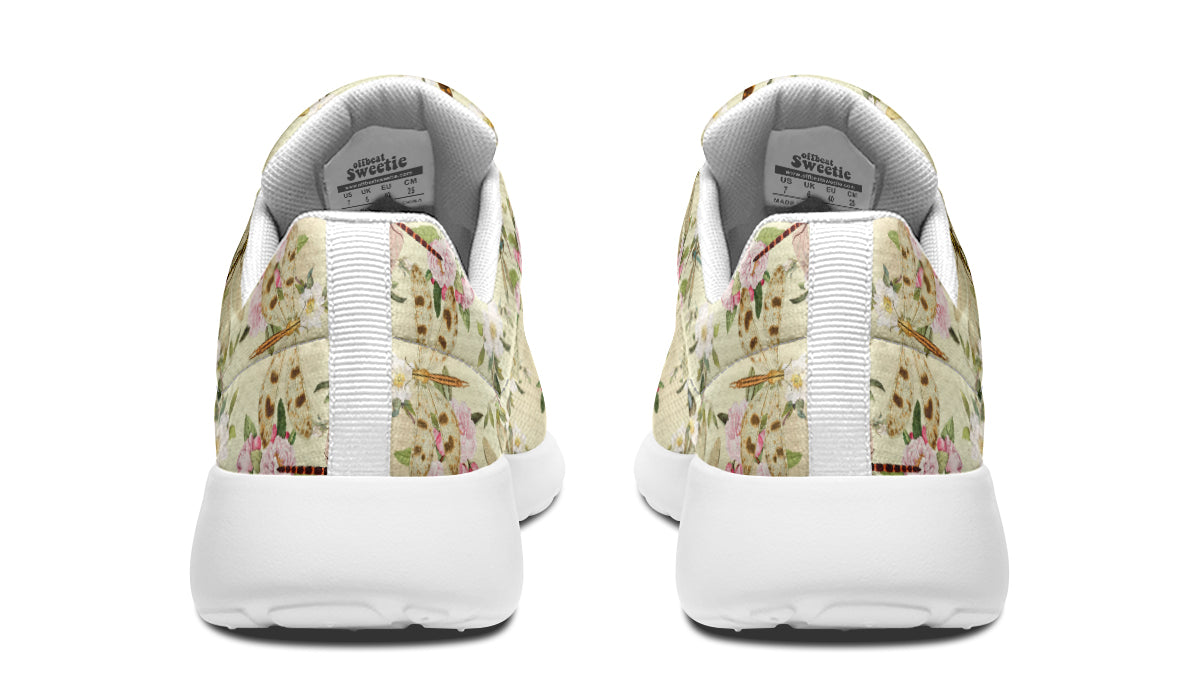 Vintage Dragonflies Sneakers - Offbeat Sweetie