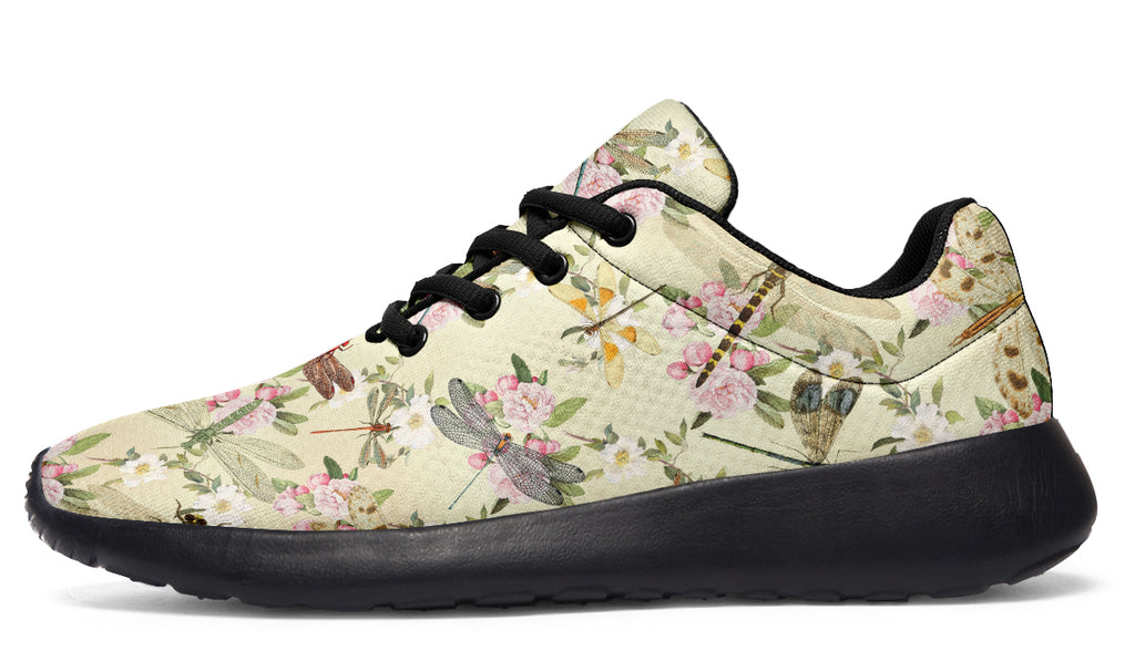 Vintage Dragonflies Sneakers - Offbeat Sweetie