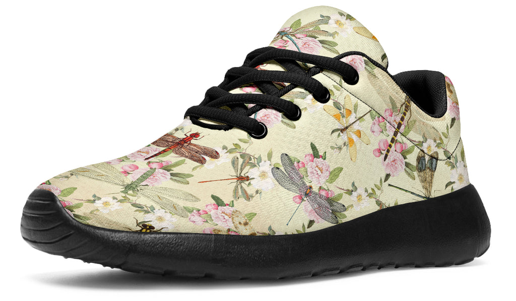 Vintage Dragonflies Sneakers - Offbeat Sweetie