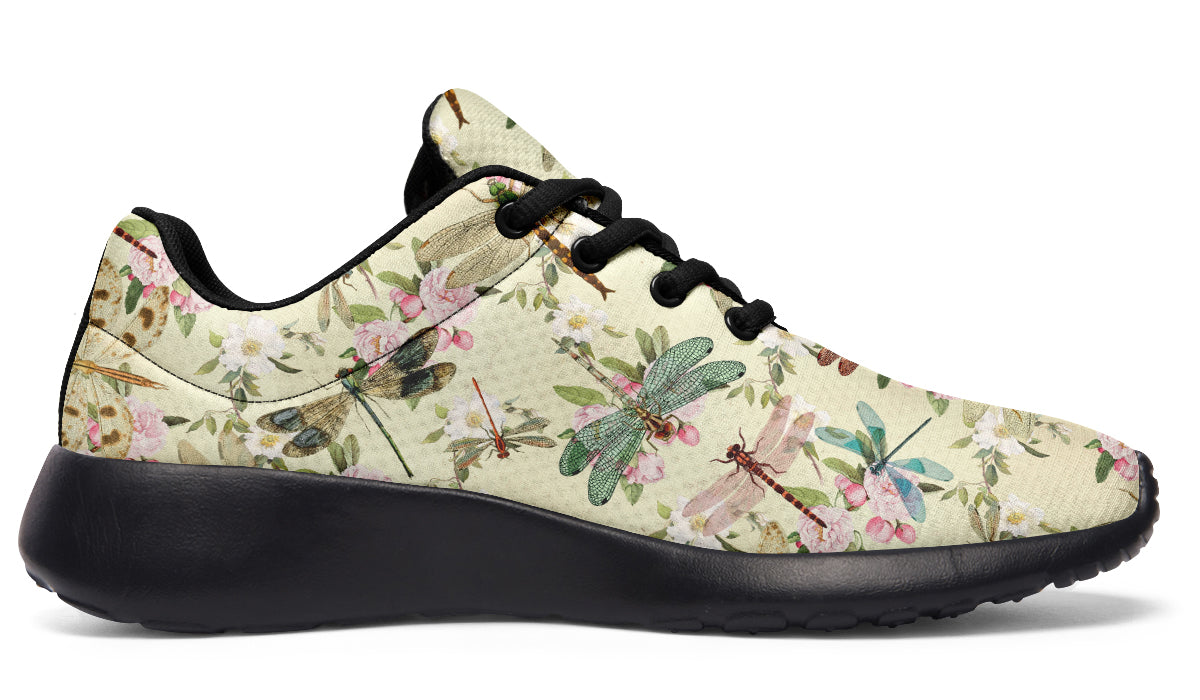 Vintage Dragonflies Sneakers - Offbeat Sweetie