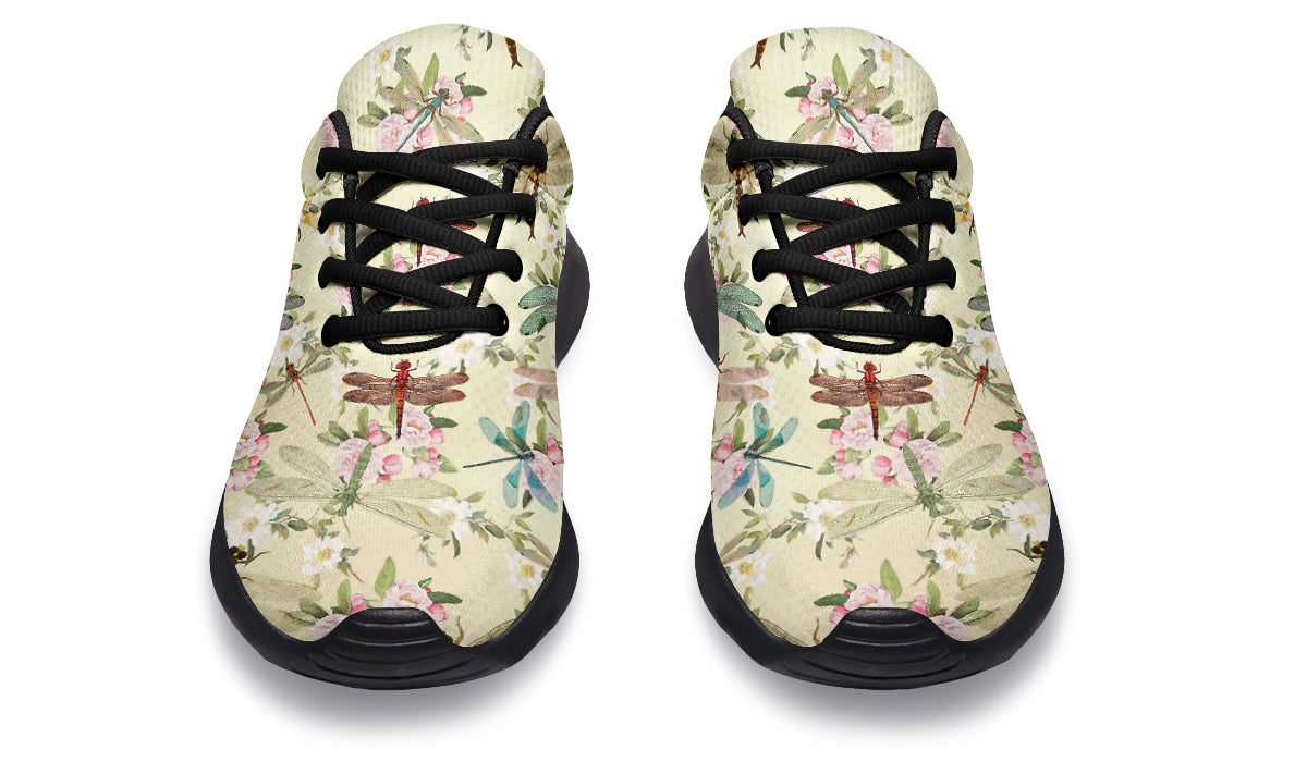 Vintage Dragonflies Sneakers - Offbeat Sweetie