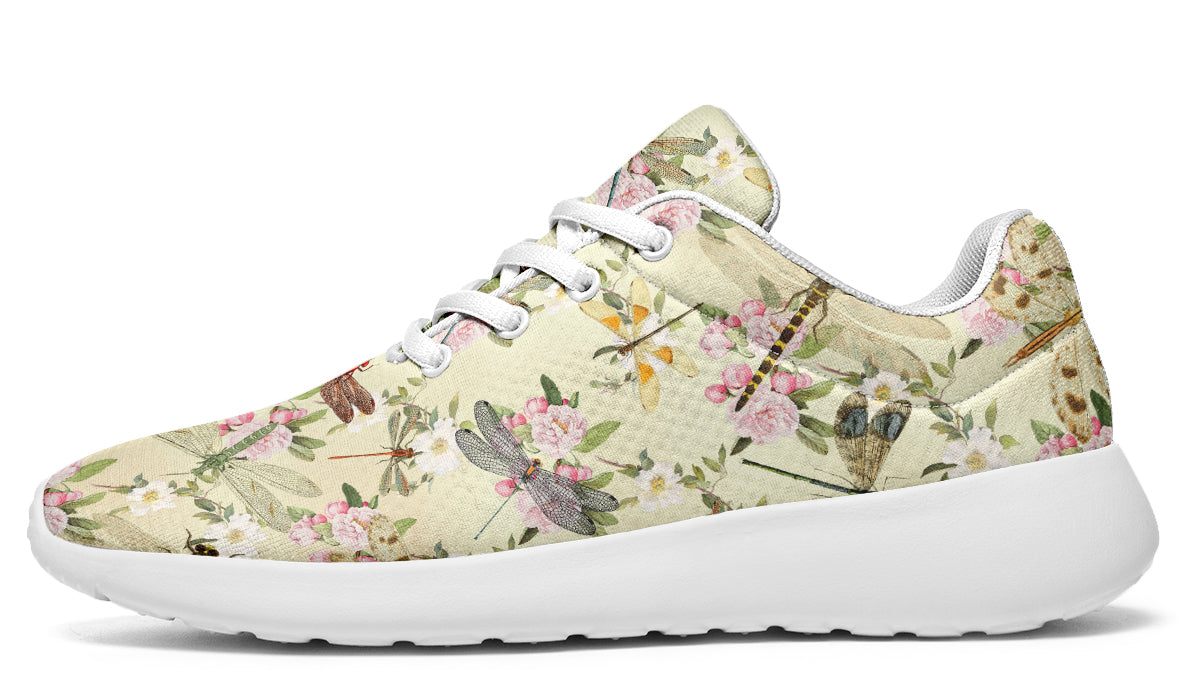 Vintage Dragonflies Sneakers - Offbeat Sweetie