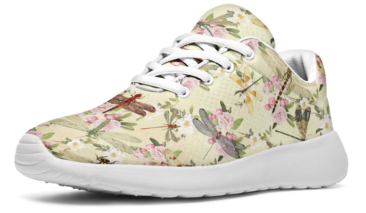 Vintage Dragonflies Sneakers - Offbeat Sweetie