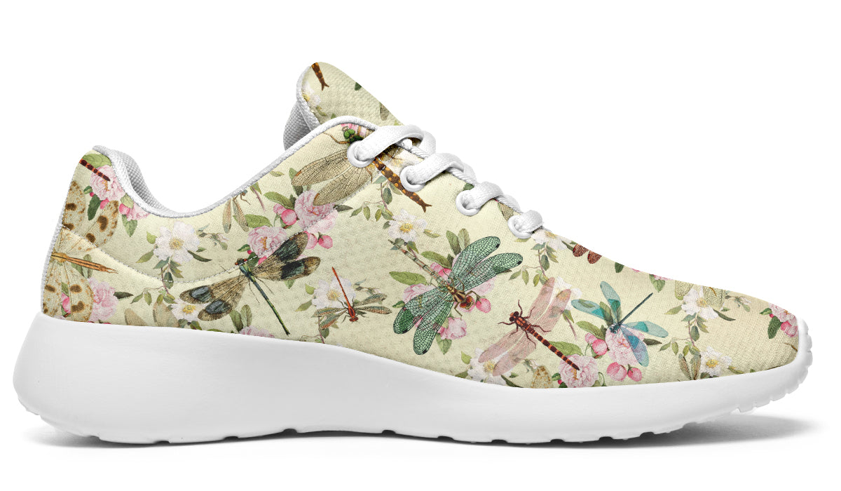 Vintage Dragonflies Sneakers - Offbeat Sweetie