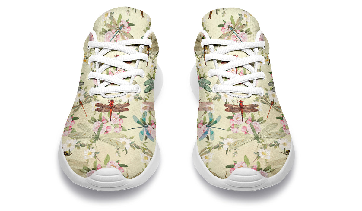 Vintage Dragonflies Sneakers - Offbeat Sweetie
