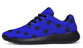 Vivid Blue Polka Dot Sneakers