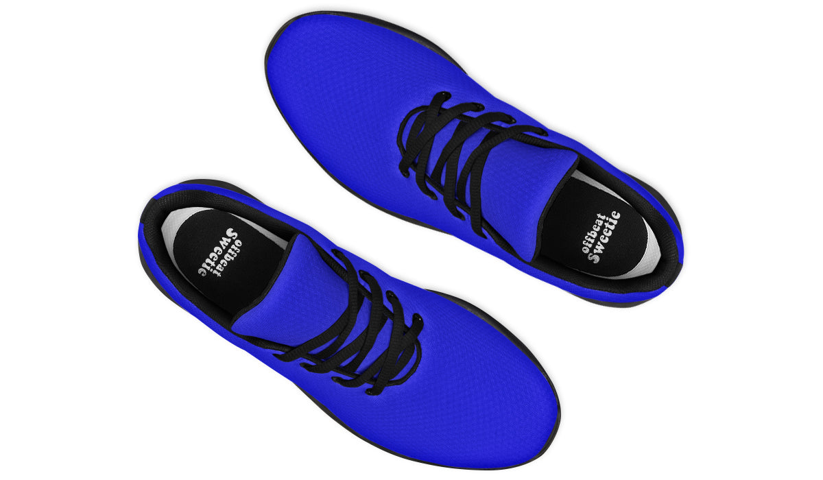 Vivid Blue Sneakers - Offbeat Sweetie