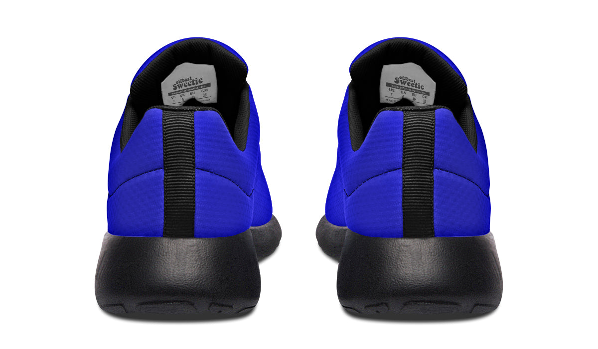 Vivid Blue Sneakers - Offbeat Sweetie
