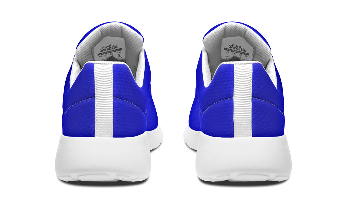 Vivid Blue Sneakers - Offbeat Sweetie