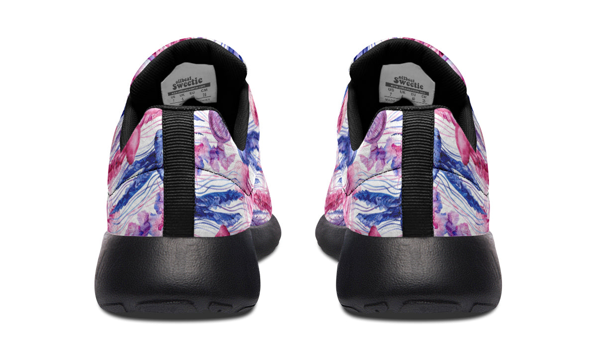 Watercolour Jellyfish Sneakers