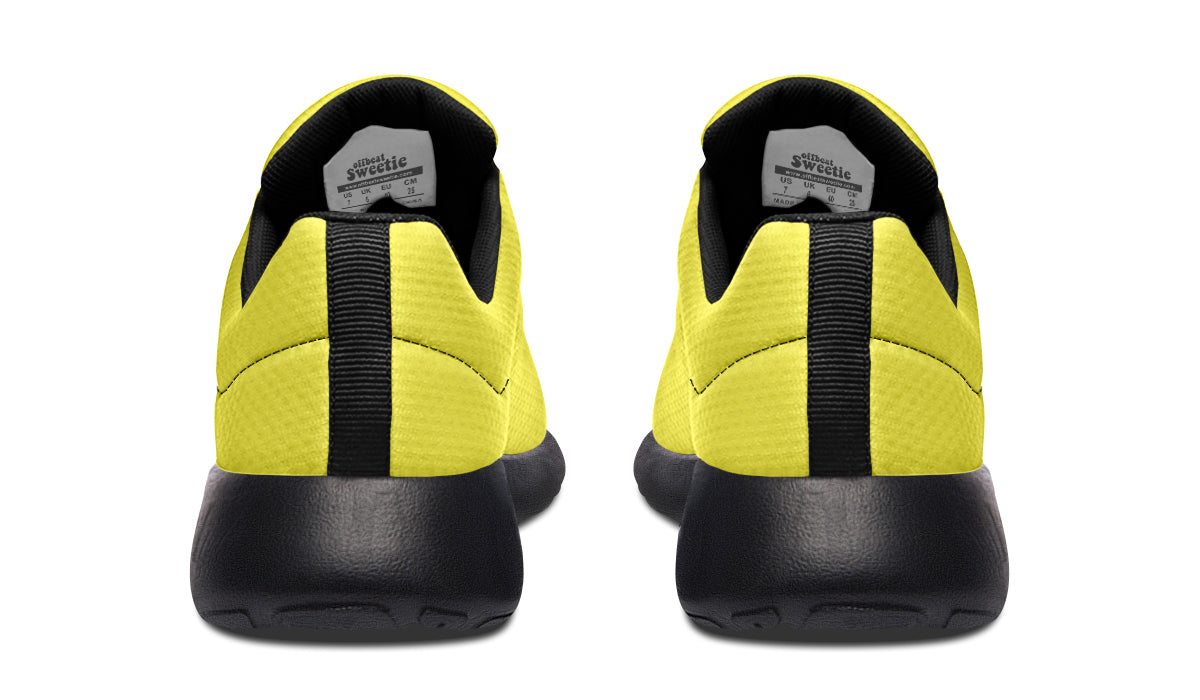 Sunny Yellow Sneakers - Offbeat Sweetie