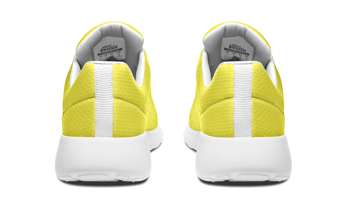 Sunny Yellow Sneakers - Offbeat Sweetie