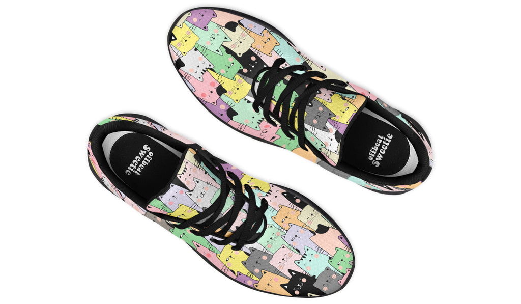 You've Got To Be Kitten Me Sneakers - Offbeat Sweetie